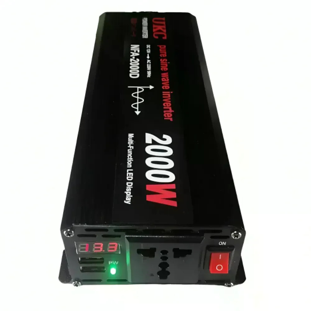 Інвертор 5 CORE 2000W 12V з чистою синусоїдою — фото 3