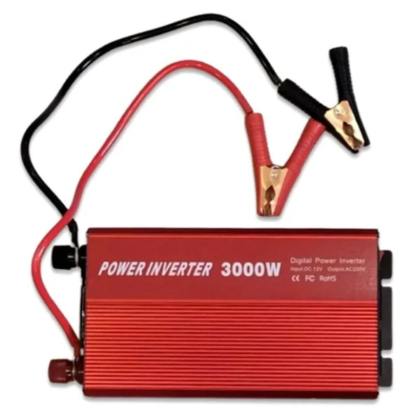 Інвертор 5 CORE UN-3059 3000W 12V • Перетворювач напруги 5 CORE UN-3059 12V-220V 1200 Вт з модифікованою синусоїдою