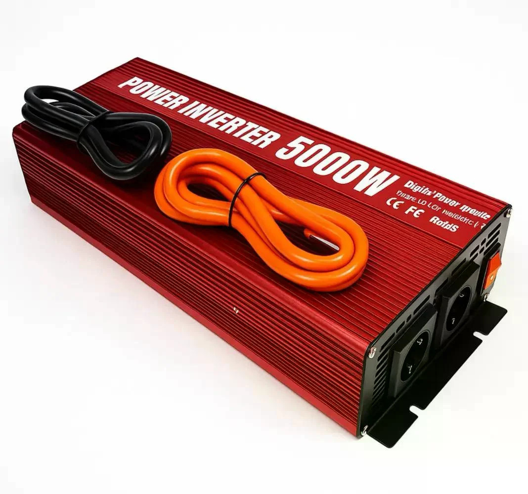 Інвертор 5 CORE UN-3061 5000W 12V • Перетворювач напруги 5 CORE UN-3061 12V-220V 2200 Вт з USB та охолодженням