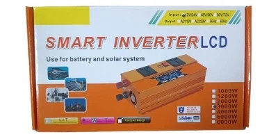 Перетворювач напруги LCD SMART 3000W 12V/24V у 220V — фото 4