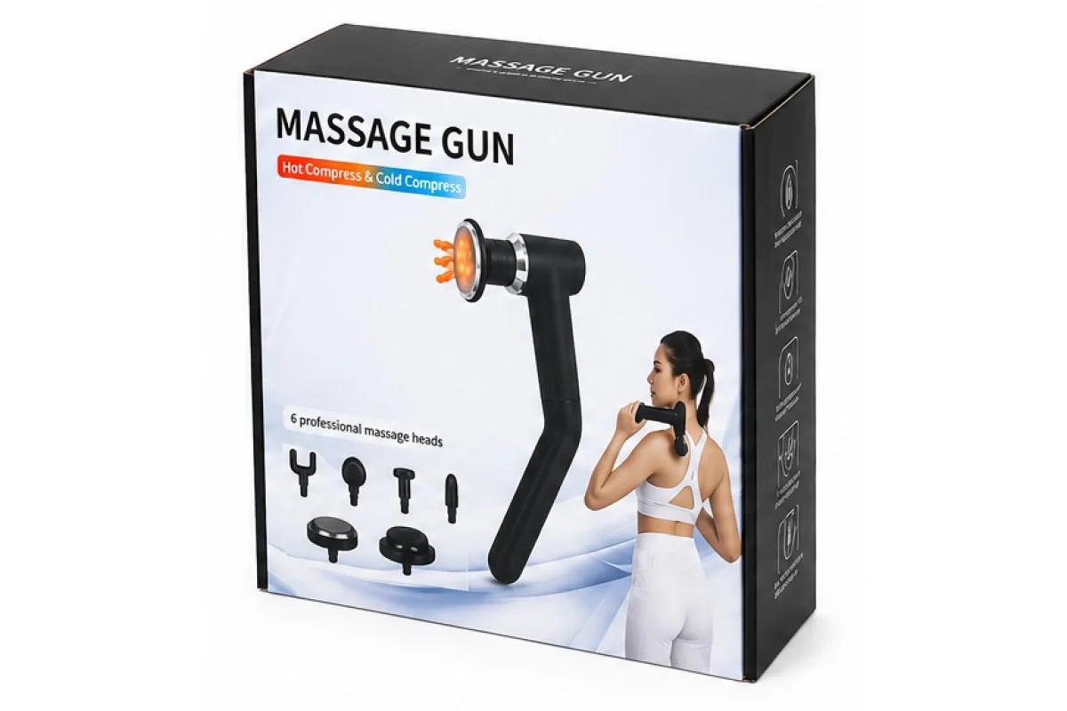 Перкусійний масажер MASSAGE GUN TV-SH-11 — фото 4