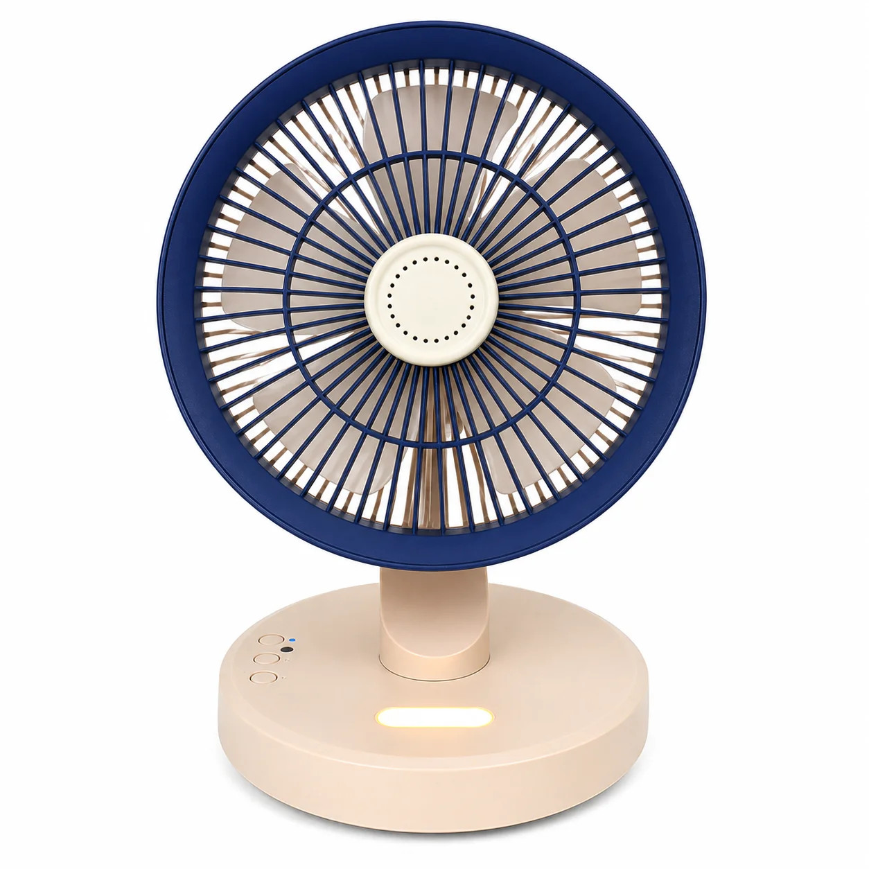 Портативний настільний вентилятор SkeBerg JX-80 з LED-підсвіткою — фото 3