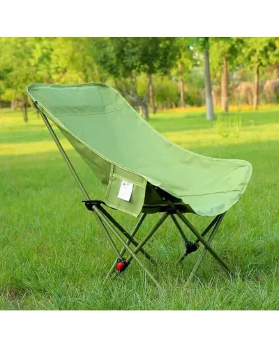 Складний туристичний стілець MA560green 45×93×58 см зелений до 200 кг — фото 5