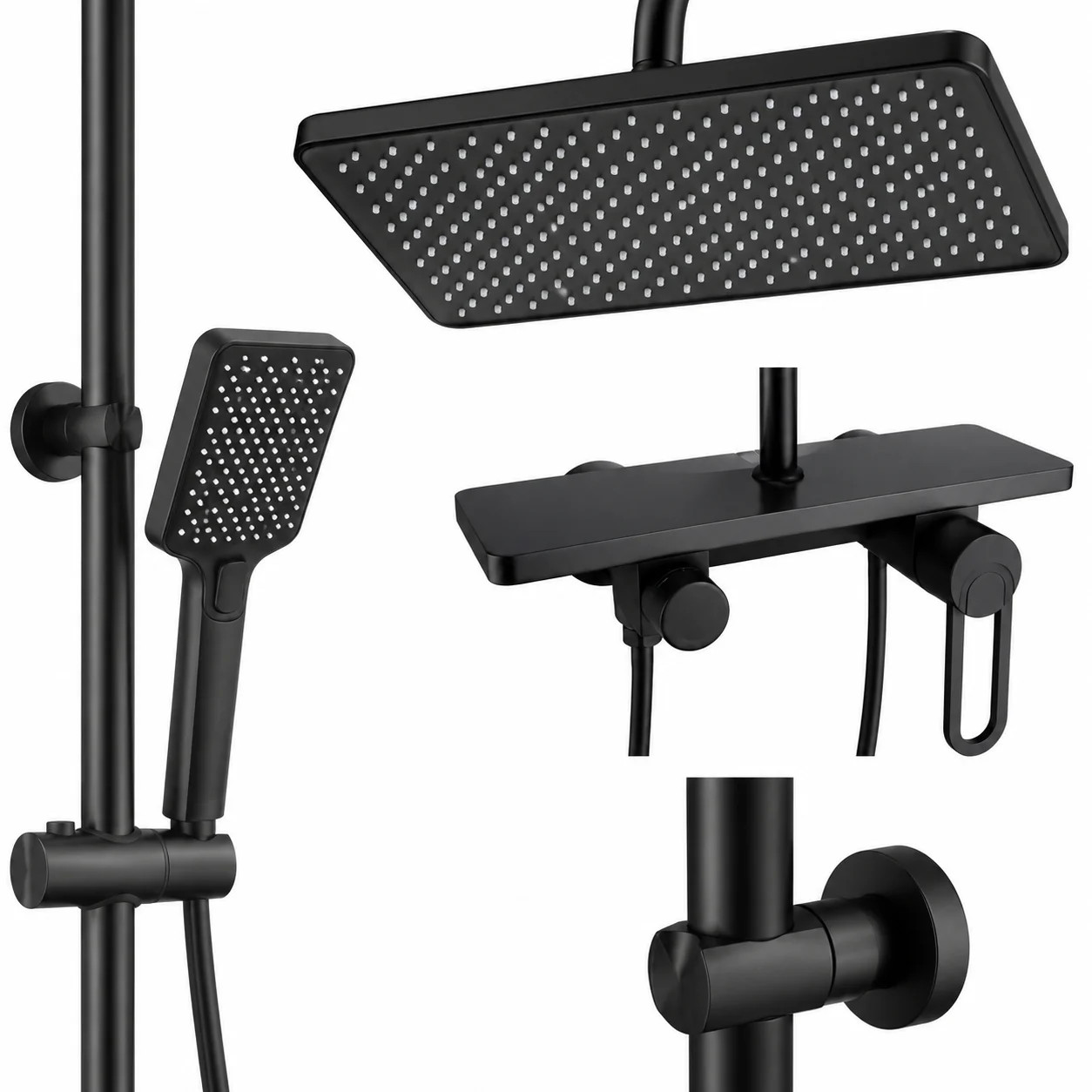 Змішувач для ванної кімнати Shower Set AND YLN16001H — фото 5