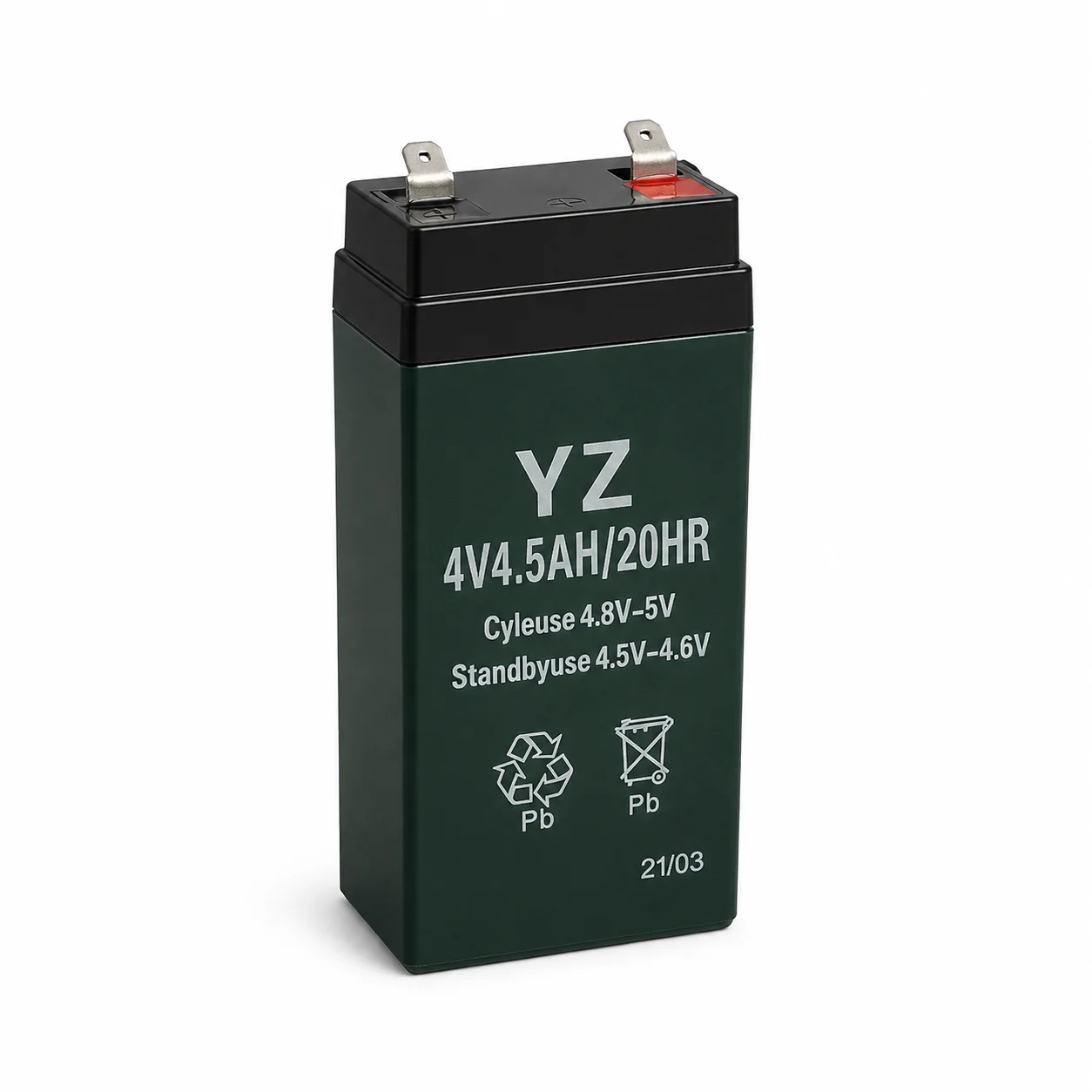 Акумулятор MX-001 4V 4Ah 20HR • Герметичний свинцево-кислотний акумулятор MX-001 4 В 4 А·год для ваг, ліхтарів і сигналізації