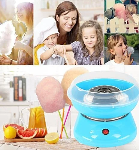 Апарат для цукрової вати MA156BLUE синій • Машина для солодкої вати Cotton Candy Maker MA156BLUE 500 Вт для приготування вдома