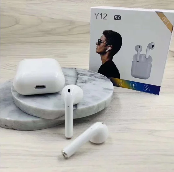 Беспроводные Bluetooth наушники Y-12 TWS | блютуз наушники | гарнитура | копия наушников APPLЕ AIRPОDS, фото 2