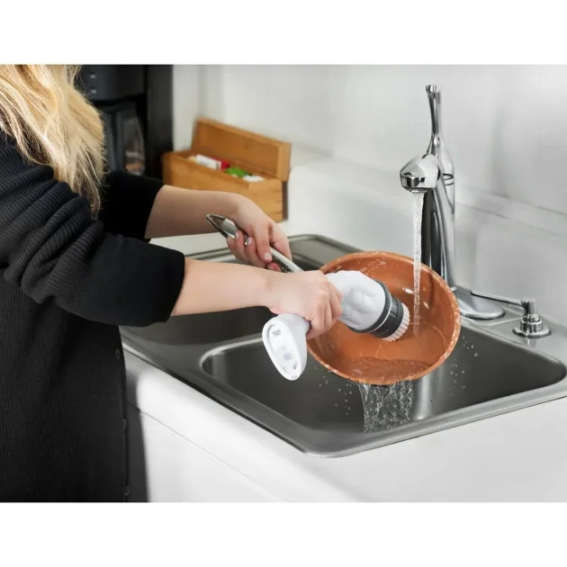 Бездротова електрична щітка для вологого прибирання Clorox Scrubtastic max для чищення плитки та кахлю