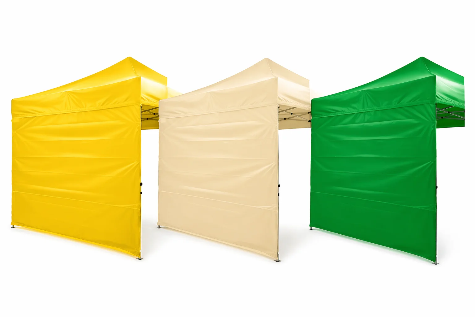 Бокова стінка 10,5 м для шатра 3х4,5 м • Суцільна захисна стінка для торгового шатра, тенту та павільйону