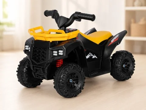 Дитячий електроквадроцикл 222 12V • Акумуляторний квадроцикл 222 для дітей із Bluetooth, EVA-колесами та двома моторами