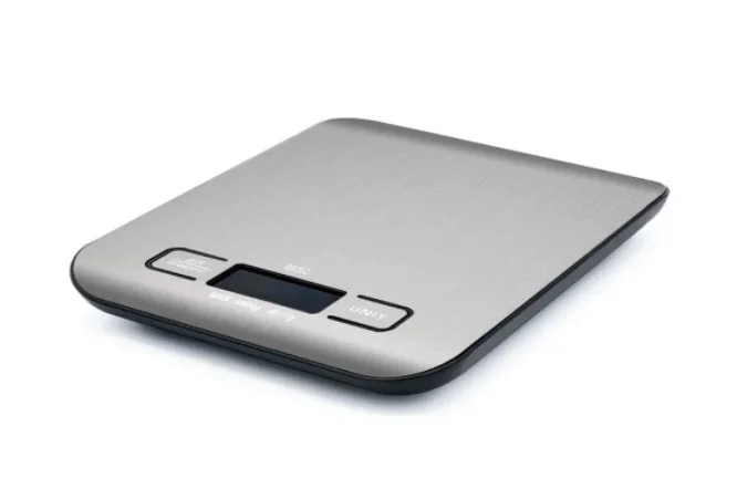 Електронні кухонні ваги з LCD-дисплеєм і металевою платформою Kitchen scale, 5000 г