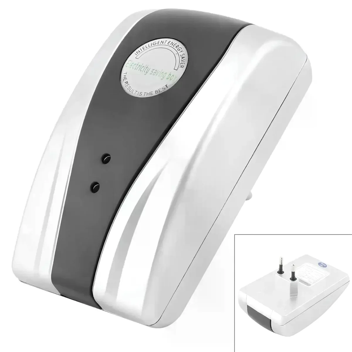 Енергозберігач POWER SAVER • Розетковий пристрій POWER SAVER для побутової електромережі, компактний мережевий модуль для підключення до електричної розетки