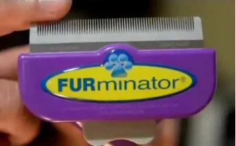 Фурмінатор FURminator М для вичісування вовни та підшерстка тварин для котів та собак, 6.8 см