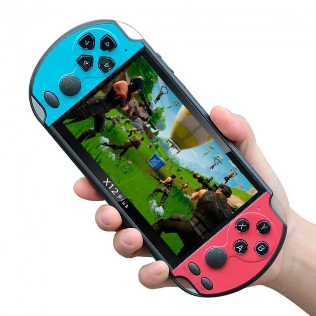 Ігрова приставка Портативна консоль із встановленими іграми 8gb 1000 ігор PSP X12 Plus