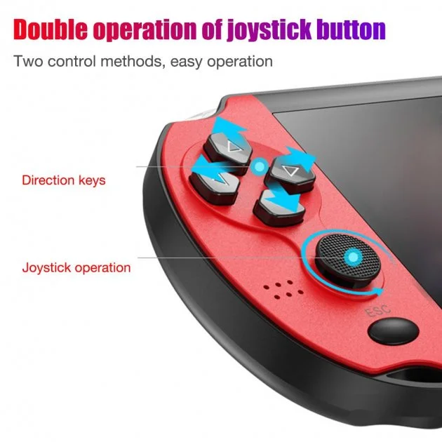 Ігрова приставка Портативна консоль із встановленими іграми 8gb 1000 ігор PSP X12 Plus