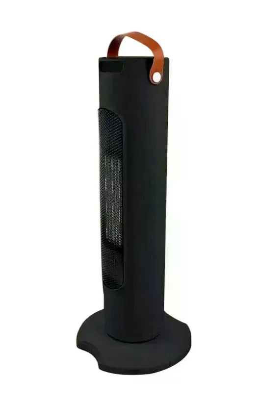 Керамічний обігрівач Tower Heat 2000 Вт чорний • Підлоговий тепловентилятор Tower Heat 2000 Вт із пультом, 3 режимами та захистом