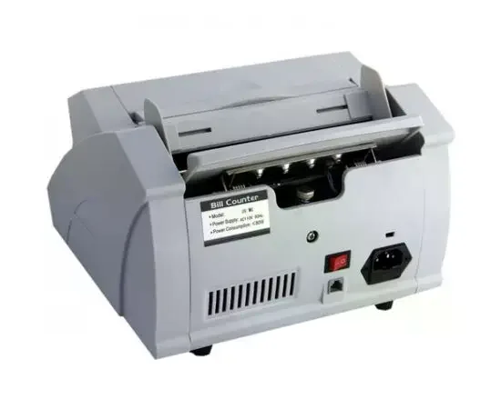 Лічильна машинка MG-2089 біла • Лічильник банкнот Bill Counter 2089 UV/MG з детектором валют, фасуванням і виносним дисплеєм