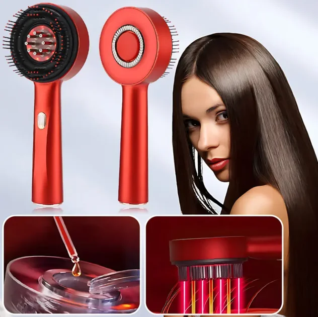 Масажна гребінець для голови Massage and Nourish • Гребінь для мікроблейдингу, догляду за шкірою голови та акуратного розчісування волосся