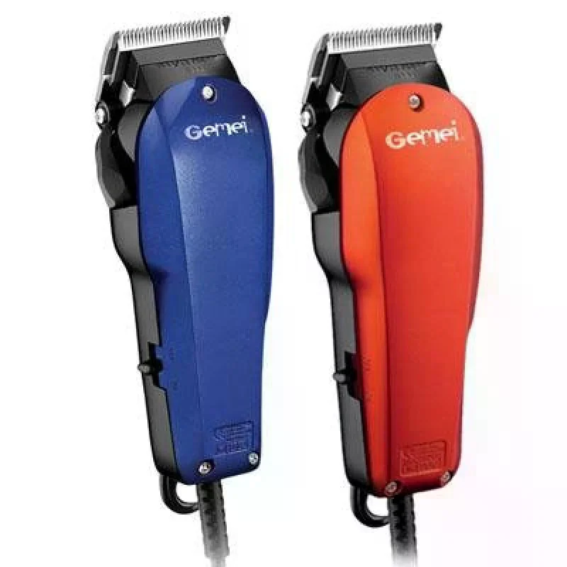 Машинка для стрижки GEMEI GM-1005 • Мережева машинка для волосся та бороди 15 Вт зі сталевими лезами й 4 насадками 3–6 мм