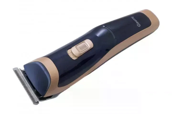 Машинка для стрижки GEMEI GM-6005 • Акумуляторна машинка для волосся GEMEI GM-6005 з 4 насадками 3–12 мм і роботою до 60 хвилин