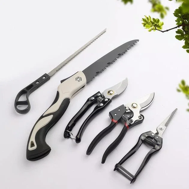Набір садових інструментів Garden Set SK-5 Top AND 868/5PCS • Комплект 5 предметів для догляду за садом, клумбами, рослинами та розсадою