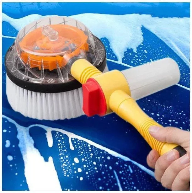 Насадка - щітка, що обертається для шланга Water Blast Cleaner Roto Brush високого тиску з резервуаром для миючого засобу