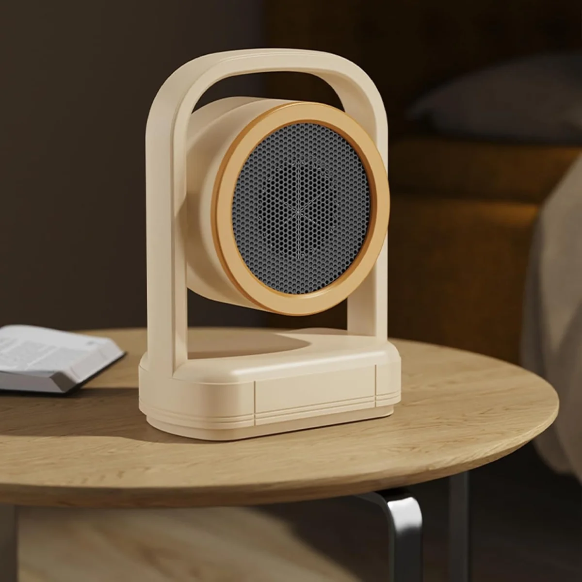 Настільний обігрівач Warm Winter Desktop Heater бежевий • Електричний мініобігрівач Warm Winter Desktop Heater для локального додаткового обігріву робочого столу, дому та офісу