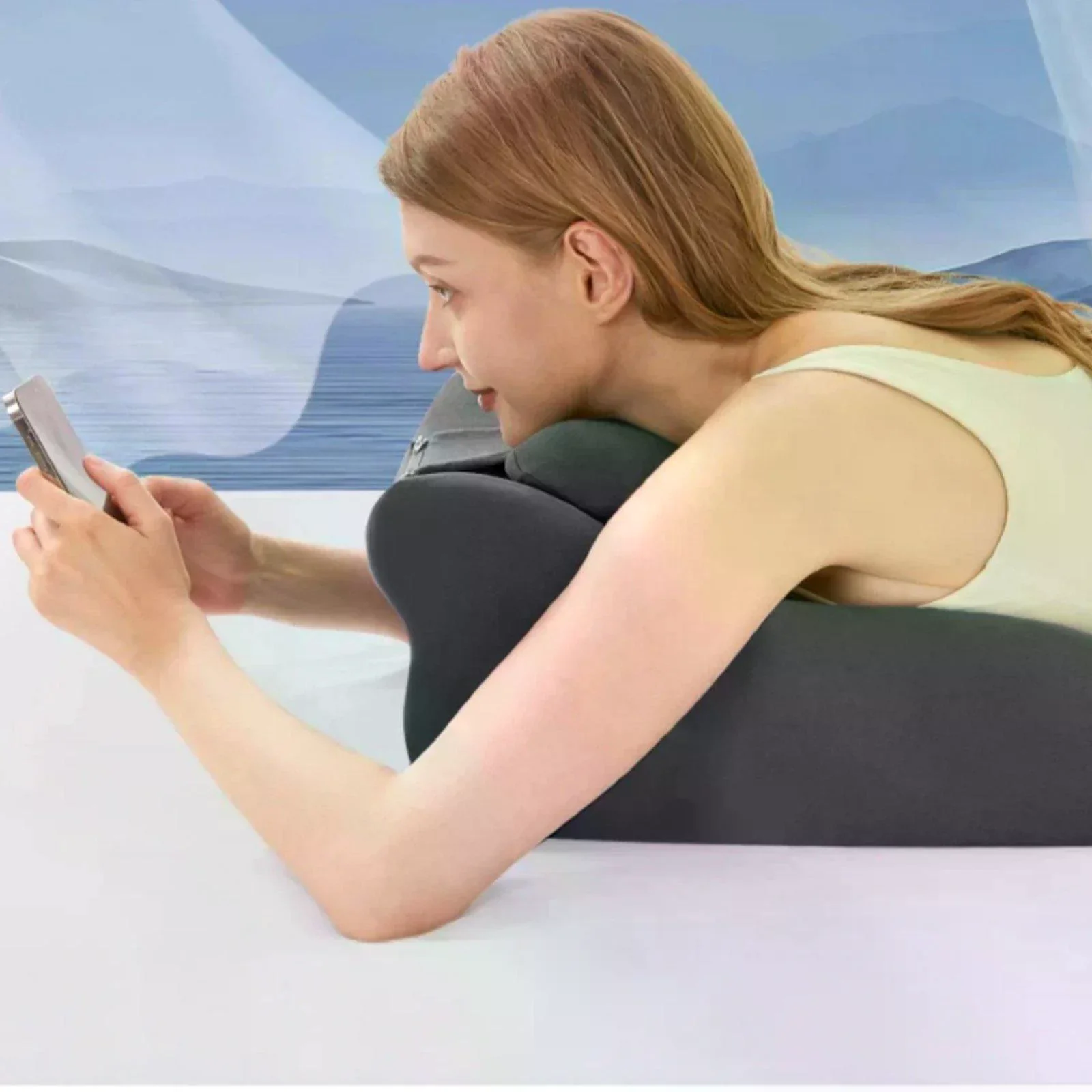 Ортопедична подушка Pillow-06 для сну • Анатомічна подушка для шиї, голови, спини та комфортного відпочинку