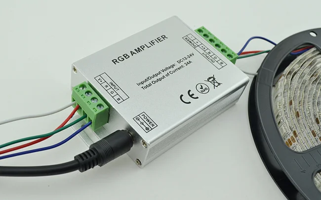 Підсилювач потужності напруги RGB для світлодіодної стрічки AMPLIFIER XM-01 