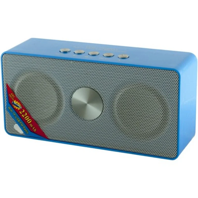 Портативна музична колонка WSTER WS-768 Bluetooth USB ∙ microUSB ∙ 3.5 мм Mini-Jack ∙ FM радіо