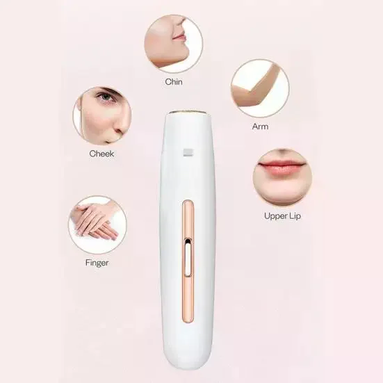 Портативна жіноча електробритва Body Touch Up • Компактний тример для видалення волосся на обличчі, тілі та делікатних зонах