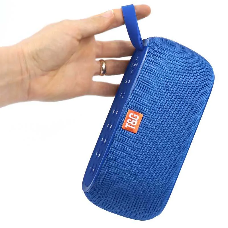 Портативна колонка TG177 Bluetooth з функціями Power Bank, Радіо, Електронного годинника