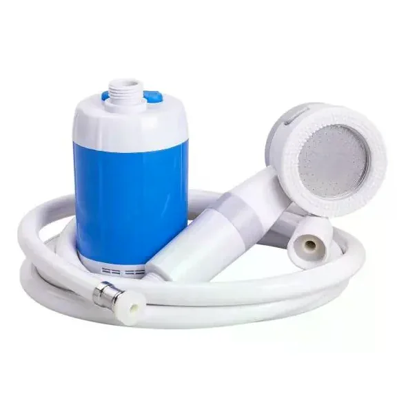  Портативний кемпінговий душ з помпою на акумуляторі USB Travel Shower • Переносний автодуш для кемпінгу, туризму, дачі та миття автомобіля