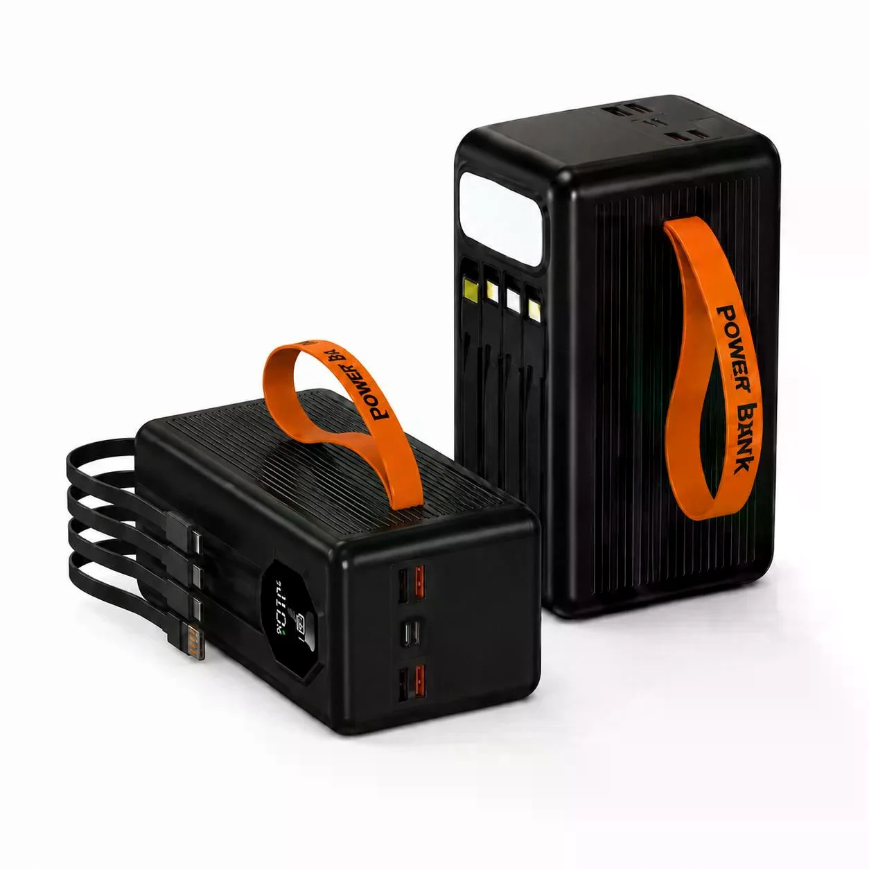 Power Bank Aroimac ARO428 50000 mAh чорний • Портативний зарядний пристрій Aroimac ARO428 зі швидкою зарядкою 22,5W для смартфонів, гаджетів та подорожей