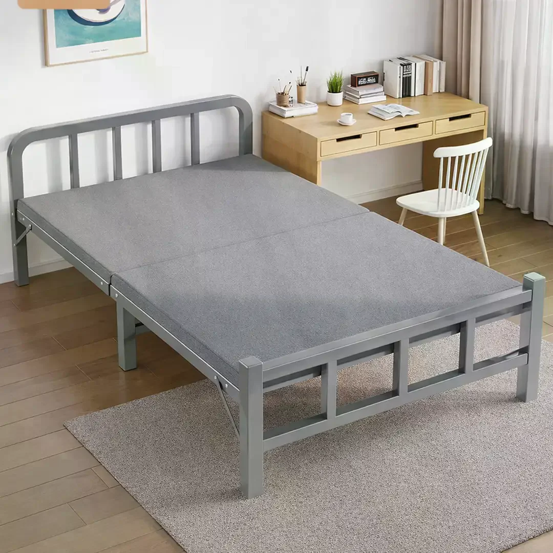  Розкладне ліжко NKD-03 185х80х38 см • Односпальне ліжко-розкладачка для дому, дачі, гостей і комфортного сну