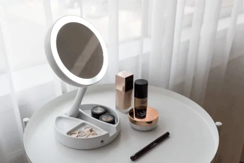 Складное зеркало для макияжа с Led подсветкой My FoldAway Mirror