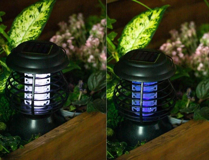 Світильник садовий антимоскітний Bug Zapper • Вуличний LED світильник-пастка від комарів і літаючих комах для саду, дачі, тераси та альтанки