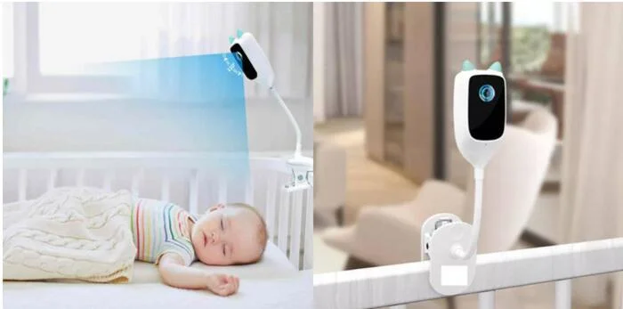 Умная видеоняня SMART WIFI C1 Камера видеонаблюдения в детскую с датчиком движения ∙ Двухсторонняя голосовая связь ∙ Обзор 150°
