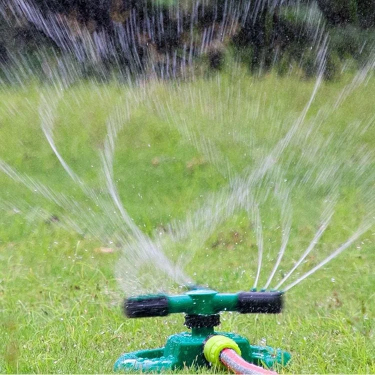 Водяний розбризкувач для газону обертовий на 360 градусів MA587 • Система поливу для саду, городу та газону • Автоматичний оросник-спринклер для поливу