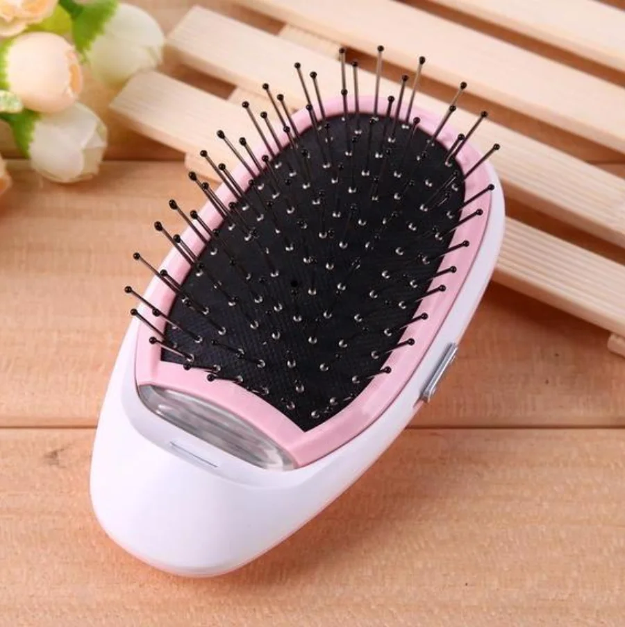 Ионная массажная расческа Ionic Electric Hairbrush ∙ Щетка для волос с функцией ионизации
