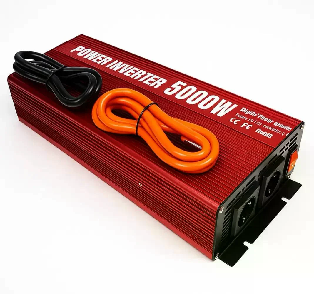 Інвертор 5 CORE UN-3061 5000W 12V • Перетворювач напруги 5 CORE UN-3061 12V-220V 2200 Вт з USB та охолодженням