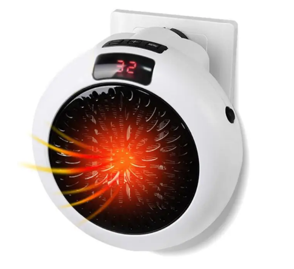 Портативний обігрівач Heater For Home ∙ Тепловентилятор – дуйчик від мережі 600 Вт Wonder Heater