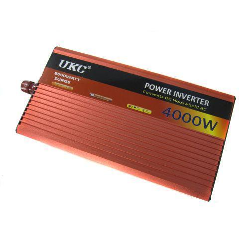 Перетворювач AC/DC 4000W з функцією плавного пуску Інвертор напруги 12V-220V — фото 2