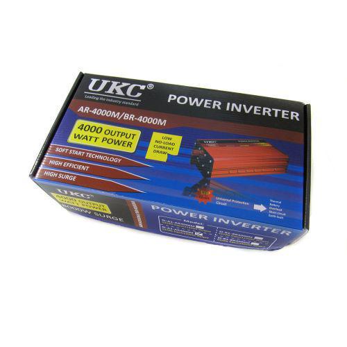Перетворювач AC/DC 4000W з функцією плавного пуску Інвертор напруги 12V-220V — фото 4