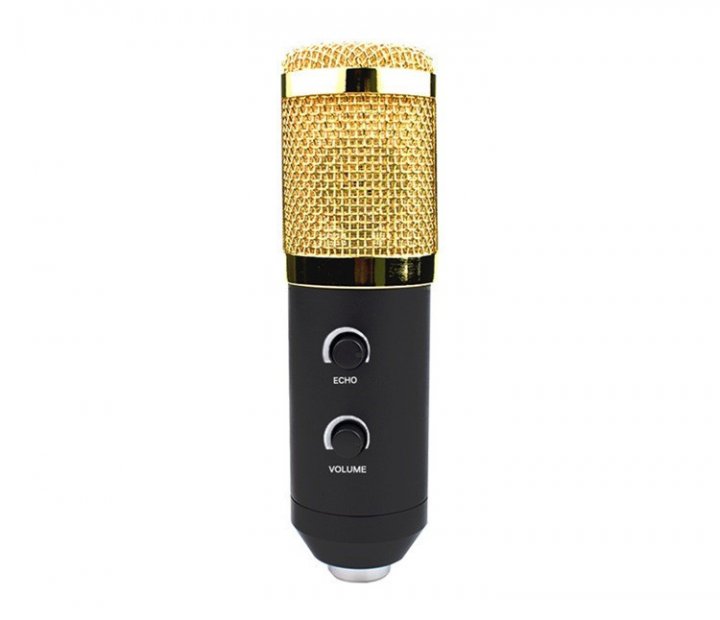Конденсаторний студійний мікрофон VGS M-800U PRO-MIC зі стійкою та вітрозахистом — фото 2