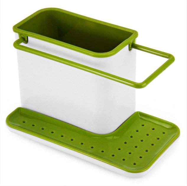Кухонний органайзер на раковину kitchen Shelf Sink tidy, Зелений