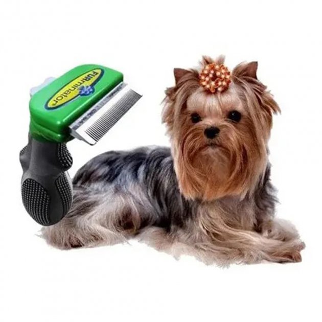 Фурмінатор FURminator S для вичісування вовни та підшерстка тварин для котів та собак, 4.5 см