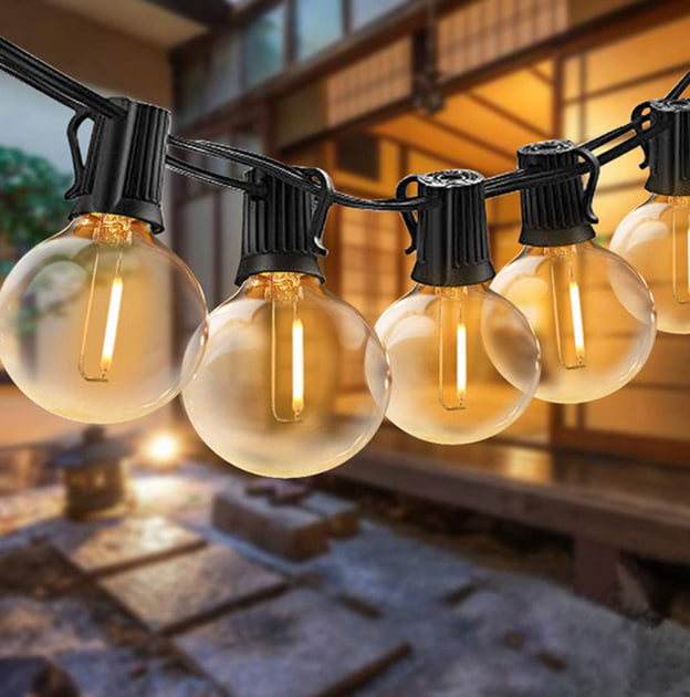 Гірлянда для вулиці 9 метра 30 LED G-40 HA-90 • Декоративні гірлянди для дому та тераси