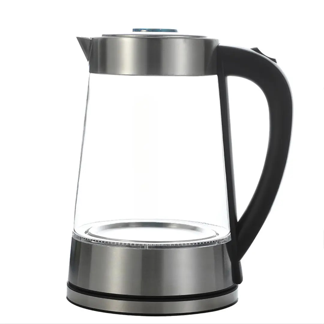 Электрочайник Hoffmans HM-2556 • Скляний чайник з підсвіткою, шкалою та швидким кип'ятінням води 2000W