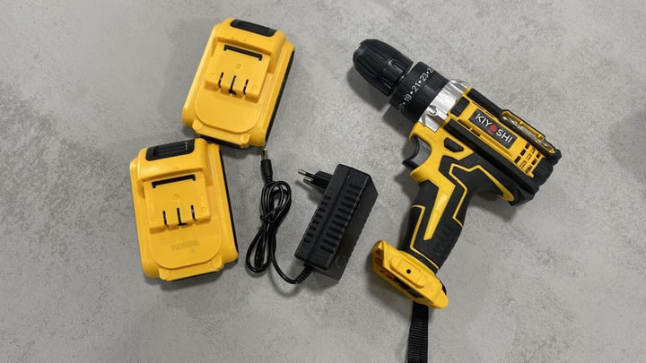 Шуруповерт Electric Drill KAR 600 з набором слюсарного інструменту — фото 6